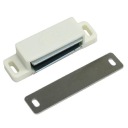 ZÁPADKA MAGNETICKÁ NÁBYTKOVÁ, BIELA ​​56x15mm Mod.10