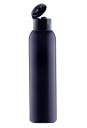 ČIERNA EKO HDPE FĽAŠA 100ml FLIP TOP MATNÁ ČIERNA