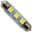 LED ŽIAROVKA C5W C10W C3W SMD 5050 3-čipová 41 42 MM