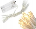 Bavlnené guličky 20 LED svetelná reťaz