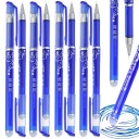 8x vymazateľné guľôčkové pero Vymazateľné pomocou ERASER MAGIC