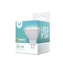 LED žiarovka do reflektora GU5.3 MR16 3W = 25W 12V DC 4500K 200lm Forever Light