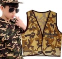 CAMO VESTA PRE DETI JEDNORÁZOVÝ KROJ