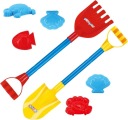 SET LOPATY NA PIESOK 55cm + FORMY RABBES 2105