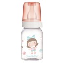 Sklenená fľaša 120 ml zdobená ružami