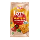 LAY'S Oven Pečené viaczrnné krekry s príchuťou paradajok a bazalky 80G