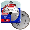 Diamantový kotúč TURBO MEDIUM 125 mm na suché a mokré rezanie