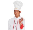 Oblečenie Masterchef v prevleku bieleho kuchárskeho klobúka