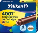 Pelikan NÁPLŇOVÉ NÁDOBKY KRÁTKE HNEDÉ