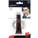 VAMPIRE set umelá krv JAWS zuby HALLOWEEN