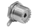 Panelová zásuvka UHF/UC1 50Ohm, typ O, spájkovaná