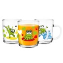 Tola sklenený hrnček 200ml Žaby 3 ks. Glasmark