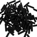100 ks plastová nábytková hmoždinka fi 8 x 35 mm DRÁŽKOVANÉ KOLÍKY x100