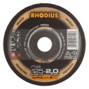 Rezný kotúč na kov/Inox 125x2,0 Rhodius alpha