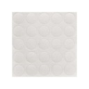 Samolepiace krytky fi 14mm 319 biela štruktúra