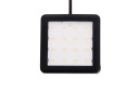 SQUARE MESH LED 1,5W SQUARE 2 TEPLÁ ČIERNA