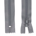 ŠPIRÁLOVÝ Zips #5 - 16 CM - ŠEDÝ