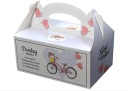 Box na svadobnú tortu na bicykel 10 ks