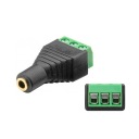 3,5 mm TRS 3-kolíková zásuvka mini jack samica