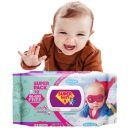SUPER BABY hydratačné obrúsky 72 ks + obal