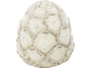 Béžová dekoračná figúrka artičok - 10 x 9,5 cm