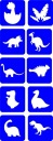 Glitter Tattoo Express Set Dinosaurs
