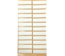 Samolepiace plstené podložky pod nábytok – BIELE 10x40mm