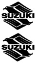 SUZUKI INTRUDER NÁLEPKY na motorky 10x8,5cm 2 ks