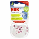 NUK SILIKÓNOVÉ UKLIDŇUJÚCE SEDADLO 18-36m STAR NIGHT RUŽOVÉ