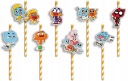 NARODENINOVÉ SLAMKY s POSTAVIČKAMI - GUMBALL GUMBALL BIRTHDAY FAIRY HRY - 8 ks.