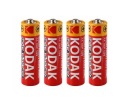 AA BATÉRIE KODAK BATÉRIE HRUBÉ TYČKY 1050mAh R6 LR6 1,5V SADA 4 kusov