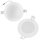 LED svietidlo zapustené zapustené okrúhle kruhové očko 6W 4000K neutrálne