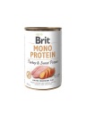BRIT Mono Protein TURECKO & SLADKÉ ZEMIAKY 400 g