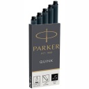 Náplne s čiernym atramentom 5 ks, Parker