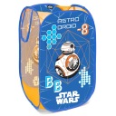 KOŠÍK NA HRAČKY Ľahká látka StarWars BB8 70L