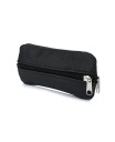 BLACK KEY CASE veľké obojstranné kožené ploché dlhé kapacity