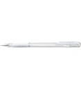 Pentel 0,8 mm K118-W gélové pero, biele