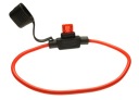 Držiak autopoistky MINI 10A + 3mm kábel