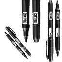 STAVEBNÁ ZNAČKA, VODEODOLNÁ, OBOJSTRANNÁ, ČIERNA 1-2 MM RICHMANN C0140
