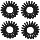 INVISI BOBBLE HAIR BOBBLE BLACK - 4 KUSY