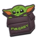 Kreslené filmy - Crocs Pin - Baby Yoda - 3210