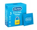Durex Durex Extra Safe kondómy 3 ks, hrubšie, vlhčené