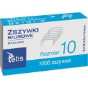 Kancelárske sponky č. 10 1000ks GZ101-B TETIS