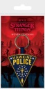 Stranger Things Hawkins Police - tkaná kľúčenka