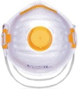 Ochranná POLMASKA FFP1 MASKA s ventilom P1, domáci