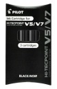 KAZETY PRE PILOT V5 FINISH WRITER, ČIERNA, 3 ks