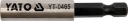Magnetický držiak bitov 1/4x 60 mm YT-0465