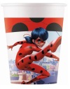 Narodeninové poháre Ladybug a Cat Noir, 8 kusov