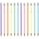 12x TROJUHOLNÍKOVÁ ceruzka PASTEL HB COLORINO KIDS