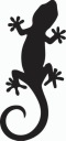 Samolepka JAŠTERIČKA GEKKO